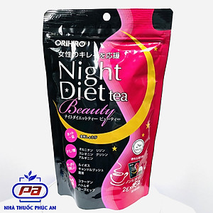 Trà Beauty Collagen Orihiro 16 gói giúp giảm cân, phân giải mỡ thừa, chống lão hóa và đẹp da