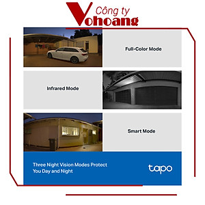 Camera WiFi TP-Link Tapo C510W An Ninh Quay/Quét 360 Độ, Chống Nước - Hàng Chính Hãng