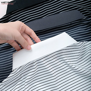 Áo Polo Nam VIỆT PHÁP Form Luxury - Thun Lụa Lạnh Sọc, lịch lãm, sang trọng 2A113