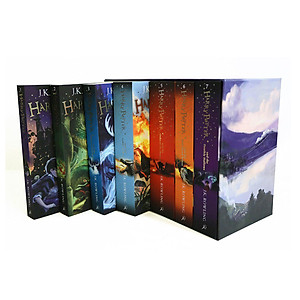 Sách Harry Potter Box Set : Books # 1 to 7 - The Complete Collection Children - Bloomsbury UK Edition (Paperback) (English Book)