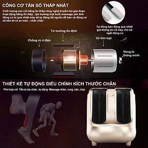 Máy mát xa chân và bắp chân 6D aYosun TG - 740Premium Chính Hãng