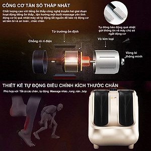 Máy mát xa chân aYosun TG - 750 Bản Full ( Nhiều tính năng mới Cao cấp chính hãng )