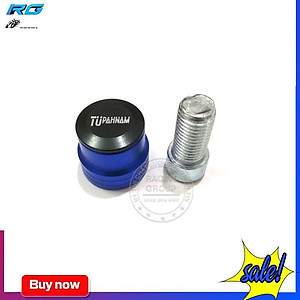 Ốc Gắn Chân Gương Cho Xe Máy Đủ Màu Kèm Ốc 10 ly Thuận Ngược 