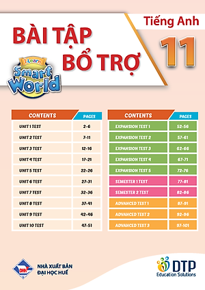 Bài tập Bổ trợ Tiếng Anh 11 i-Learn Smart World