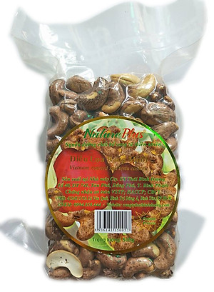 Hạt Điều Lụa Rang Muối Cao Cấp A+ Natureplus | Túi 500gr Thơm Giòn Mới