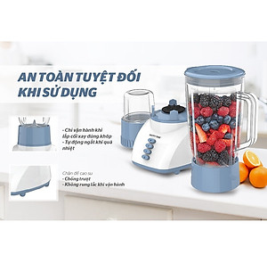 Máy Xay Sinh Tố Đa Năng Sunhouse HappyTime HTD5113 Cao Cấp - Hàng chính hãng