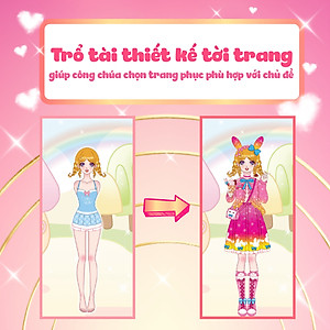 Combo Sách thời trang công chúa Daisy, Mia, Jenny, Rosy (4 Cuốn)