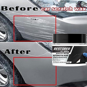 SÁP TẨY VẾT XƯỚC Xe Ô Tô, Kem Xóa Vết Trầy Xe Máy Restorer 200gr | Bảo Vệ Sơn Xe, Xóa Vết Trầy, Thẩm Mỹ