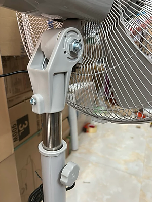 Quạt đứng công nghiệp Hali DC-199C công suất 80W, cánh quạt 45cm, 3 tốc độ gió, động cơ êm ái - Hàng chính hãng