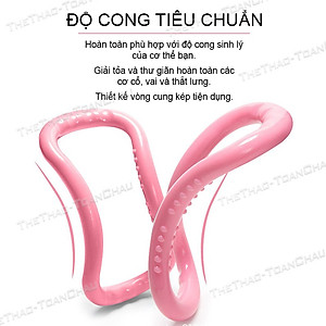 Vòng tập Yoga Pilates Myring chất liệu nhựa ABS cao cấp hỗ trợ tập Yoga và Masage đa năng 