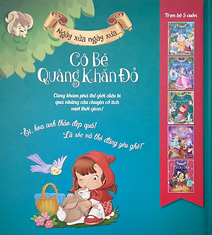 Sách Ngày Xửa Ngày Xưa - Cô Bé Quàng Khăn Đỏ