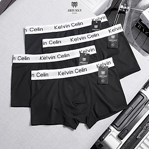 Quần boxer nam, quần lót nam thun lanh KELVIN 2.0 kháng khuẩn co giãn 4 chiều thấm hút mồ hôi phong cách nam tính -