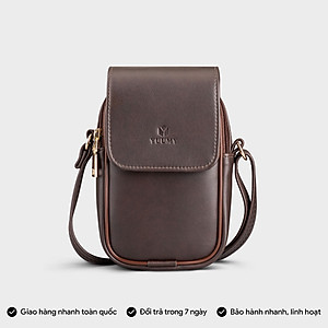 Túi Yuumy ( Thời trang nữ đựng điện thoại size 11 - Túi đeo chéo da Seasand YN120 )