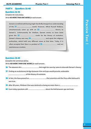 IELTS in Depth 3 (6.5 - 7.5+) - 6 Pratice Tests