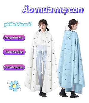 Áo Mưa Một Đầu Có Kính Che Mặt Bảo Vệ Toàn Thân Dày Dặn, Bền Chống Thấm Mưa Tuyệt Đối Phong Cách Thời Trang - HÀNG CHÍNH HÃNG MINIIN