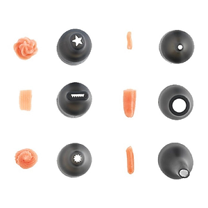 Mastrad - Bộ bắt kem màu đen