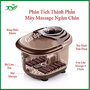 [KO tự động] Bồn ngâm chân hồng ngoại có sục khí | Bồn ngâm chân không tự động | Bồn massage chân Hàng chính Hãng