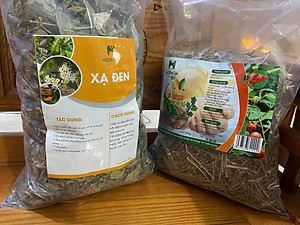 Combo 2 Gói trà mát gan - Xạ đen + Cà gai leo sao vàng hạ thổ - hàng chuẩn của HopHoaCoop