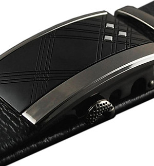 Thắt Lưng Nam Cao Cấp AT Leather P105 - Đen