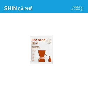 Cà phê Khe Sanh Blend - SHIN Cà Phê - Phin giấy - Hộp 5 gói