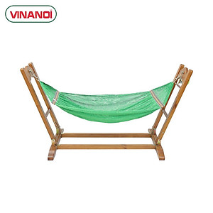 Nôi Em Bé Tự Động VINANOI-VNN301M Gỗ Thông Cao Cấp Vừa Làm Nôi Vừa Làm Võng Màu Cánh Gián
