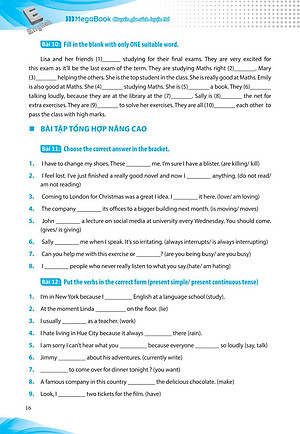 Sách Luyện Chuyên Sâu Ngữ Pháp Và Bài Tập Tiếng Anh Lớp 10