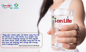 Nước uống ion kiềm thương hiệu i-on Life 450ml thùng 24 chai công nghệ Nhật bản khỏe ruột mát da