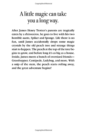 Sách James and the Giant Peach (Roald Dahl, Illustrated by Quentin Blake)