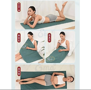 Thảm Ngải Cứu Điện, Đệm Sưởi Ngải Cứu Đông Y Hỗ Trợ Đau Vai Gáy, Đau Lưng Nhức Mỏi Xương Khớp