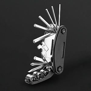 Bộ Lục Giác Cao Cấp - Kiểu Dáng Nhỏ Gọn Giúp Người Dùng Cầm Nắm, Thao Tác Dễ Dàng 16 Chi Tiết Dùng Lắp Giáp, Sửa Chữa Xe Đạp