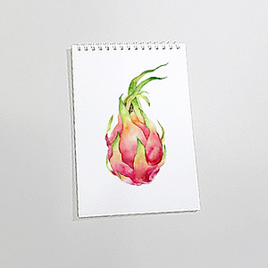 Sổ vẽ A4 vẽ màu nước và chì có vân sang giấy định lượng 260gsm nhập từ Ý, lên màu trong tự nhiên,15 tờ/cuốn MOW260 Green Art - Hàng chính hãng