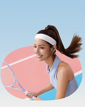 Tai Nghe Không Dây TWS Bass BS2 Lite (Bluetooth v6.0, 7H, SuperBass Boosted Sound, IP55, 2-Mic Sound, Al-Powered Sensors, Voice Boost, ENC Call Clarity) - Hàng Chính Hãng