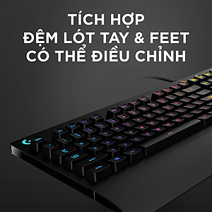 Bàn phím game có dây Logitech G213 Prodigy RGB Lightsync - Hàng chính hãng