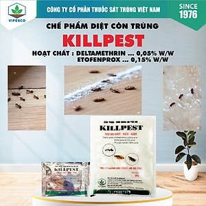 KILLPEST-50GR - (2 GÓI) - DIỆT TRỪ BỌ CHÉT, KIẾN, GIÁN