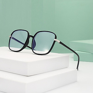 Gọng Kính Giả Cận Nam Nữ Tròng Chống Ánh Sáng Xanh Thời Trang Hàn Quốc VINIEL VINIEL ABL6L + Tặng 8 miếng đệm mũi chống trượt - Hàng Chính Hãng