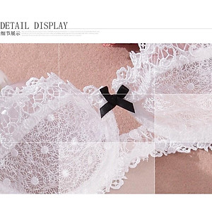 ĐẸP MÊ HỒN BỘ ĐỒ LÓT REN CÓ GỌNG KHÔNG ĐỆM SIÊU MỎNG HÀNG CAO CẤP (BL04)