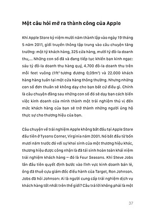 Sách Trải Nghiệm Apple - Xây Dựng Lòng Trung Thành Không Chỉ Từ Sản Phẩm