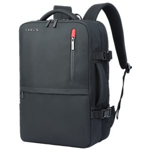 Balo Du Lịch Laptop 15.6 Inch SAKOS PLENA Có Thể Mở Rộng - Hàng Chính Hãng