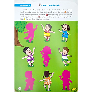 Sách Bóc Dán Hình Thông Minh Phát Triển Khả Năng Tư Duy Toán Học IQ EQ CQ (4-5 Tuổi) - 188 Sticker (Quyển 2)