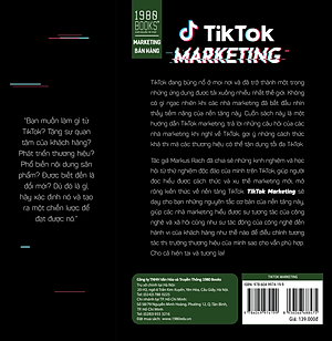 Sách Tiktok Marketing