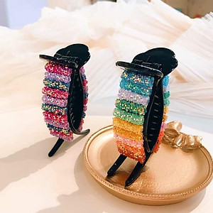 Kẹp tóc cầu vòng loại dài