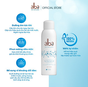 Xịt Khoáng ALBA SKINCARE Chống Lão Hóa Và Dưỡng Ẩm Cho Da 150ML