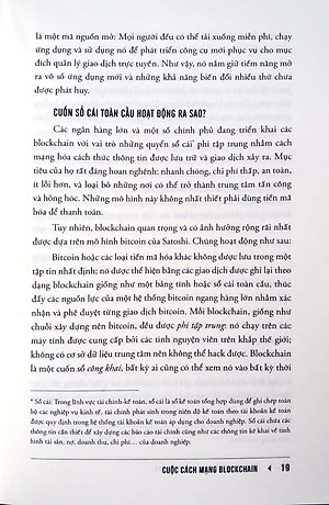 Sách Cuộc Cách Mạng Blockchain