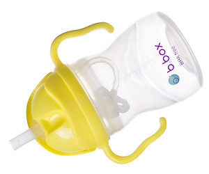b.box Bình nước 360 độ cho bé tập uống nước 240ml - Vàng Chanh