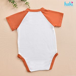 Bộ body chip cộc tay raglan vải tre cao cấp HAKI (4-12kg); body cho bé trai bé gái, body suit cho bé sơ sinh BB049