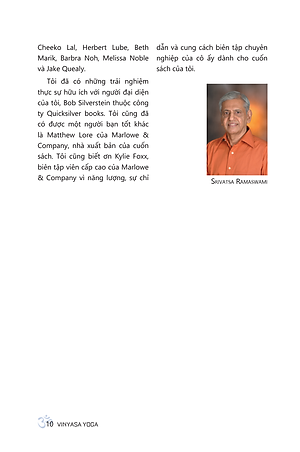 Sách Vinyasa yoga - Hợp nhất cơ thể và tâm trí bằng hơi thở