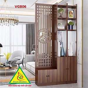 KỆ VÁCH NGĂN PHÒNG KHÁCH , NHÀ BẾP ( 1VÁCH 2 KỆ) VGB06 