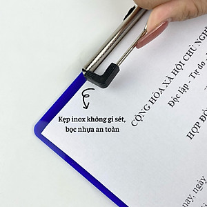 Bìa trình ký mica Enter G03-N 21.5x16.5cm A5 ngang