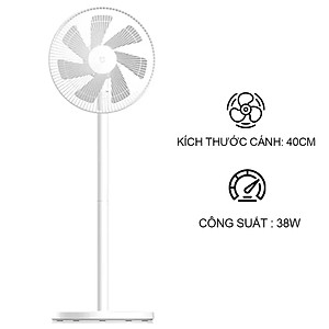 Quạt Đứng XIAOMI Mi Smart Standing Fan 2 Lite - Hàng chính hãng