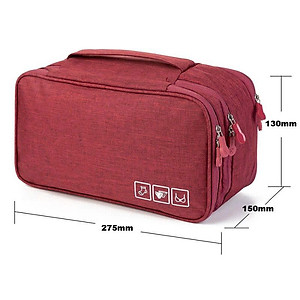 Túi đựng đồ lót tiện dụng MÀU XANH - Giao ngẫu nhiên